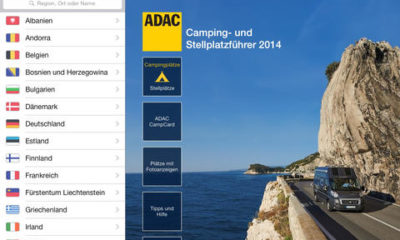 ADAC Stellplatzführer iPad