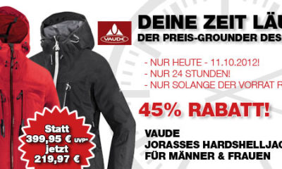 Bergfreunde Angebot: Vaude Jorasses Hardshelljacke