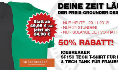 Icrebreaker T-Shirt und Tank Top bei Bergfreunde