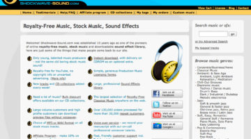 lizenzfreie Musik für Videos von shockwave-sound.com