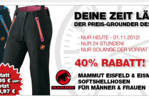 Mammut Softshellhose Eiger Extreme im Angebot