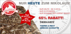 Therm-a-rest Ambush Angebot bei Bergfreunde.de